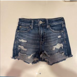 High rise shorts